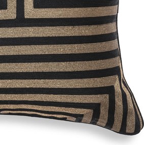 Perna decorativa LUX Spray 60x40cm, negru/ auriu 115070 HZ