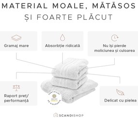Prosop de corp Confort maro 70 x 140 cm, 100% bumbac