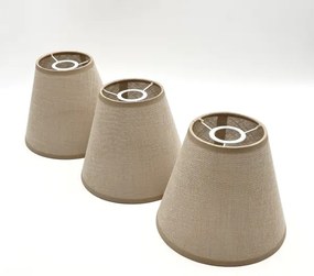 Lustră aplicată Brilagi ANTHONY 3xE14/40W/230V stejar/bej