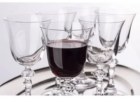 Set 6 pahare de vin roșu Krosno Krista,220 ml.