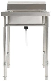 Chiuveta de bucatarie cu un bazin, otel inoxidabil