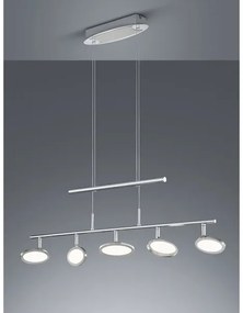 Lustră LED pe cablu DUELLANT 5xLED/4,3W/230V Trio