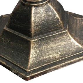 Corp de iluminat exterior 1xE27/20W/230V IP43 patină