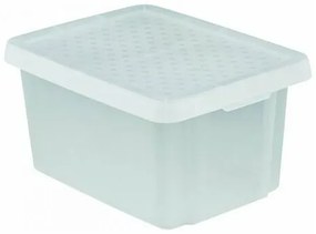 Cutie de depozitare Curver Essentials cu capac  16 l, transparentă