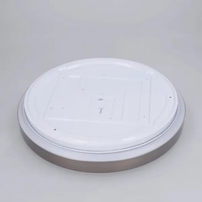 Brilagi-LED Corp de iluminat cu reglare a intensității FANCIA LED/48W/230V 3000-6500K Ø 39 cm argintiu + telecomandă