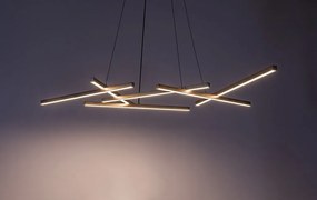 Lustra LED suspendata cu telecomanda Severine