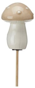 Burete din ceramica alb-maroniu SVAMP STICK - mai multe variante