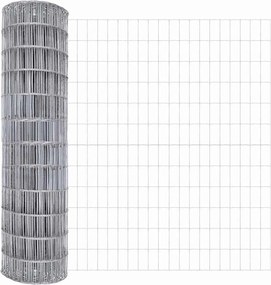 vidaXL Gard Euro 1,5 x 10 m Fier acoperit cu PVC