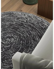 Covor gri rotund ø 120 cm Gloria Cavallo – Hanse Home