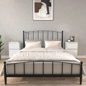 vidaXL Noptiere, 2 buc., alb, 40x35x70 cm