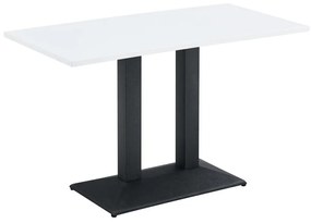 Masă de sufragerie Rahola 2 (alb + negru) (pentru 4 persoane). 1116485