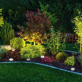 Set de 4 lămpi solare LED CLAVO LED/1xAAA, cu senzor, 4000K, IP44, 300 mAh