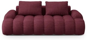 Canapea burgundy 200 cm Linz – Cosmopolitan Design