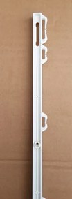 ShopJK STÂLP DIN PLASTIC ECO 105 CM ALB