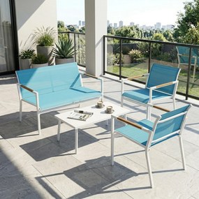 Outsunny canapele terasă relax metal | Aosom Romania