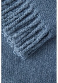 Pled din amestec de bumbac Euromant Basics, 140 x 180 cm, gri