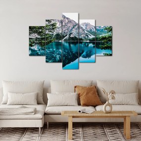 Tablou - Lac în Alpi (150x105 cm)