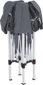 Cort de petrecere / pavilion CAPRI, 3x3m, antracit Casaria