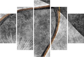 Tablou - Abstract beton (150x105 cm)