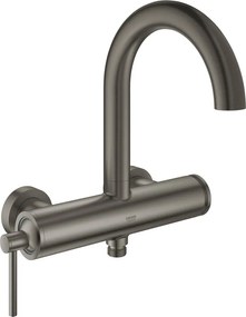 Baterie cada - dus Grohe Atrio monocomanda antracit periat Hard Graphite
