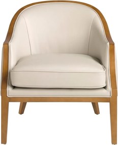 Fotoliu LUX cu design modern Grey Cowhide Leather