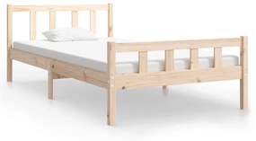 810664 vidaXL Cadru de pat, 90x200 cm, lemn masiv
