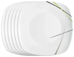 Farfurie de desert Orion GREEN, 6 buc