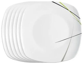 Farfurie de desert Orion GREEN, 6 buc