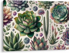 Tablou - Plante suculente (70x50 cm)