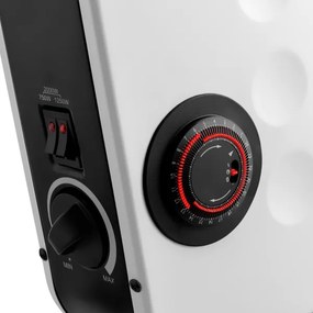 Sencor - Convector/încălzitor electric 750/1250/2000W cu termostat