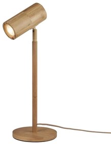 Lampa de masa Eco din Bambus Java GU10, natural