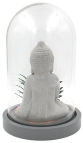 Glob decorativ sticlă cu Buddha 21cm