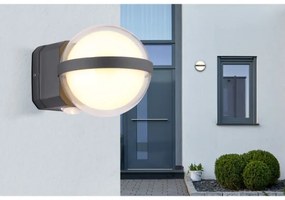 Aplică LED de exterior Globo 34157 ILLI LED/12W/230V IP54 negru