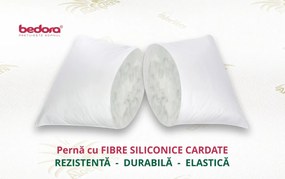 Pachet saltea Bedora Confort Relax Aloe Vera 160 x 200 cm + pilota + perne, spuma memory