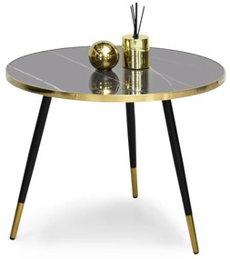 Măsuță de cafea Zoya Xl (grafit + negru). 1111717