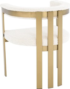 Scaun elegant design LUX Clubhouse, crem 113987 HZ