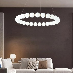 Lustră Nordică Suspendată cu 14 Bile și 40W – Design Modern și Funcționalitate, Model DM3870/14