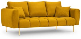 Canapea 3 locuri Malvin Yellow