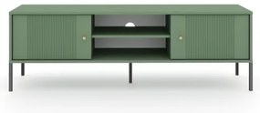 Comodă TV LUE verde/negru
