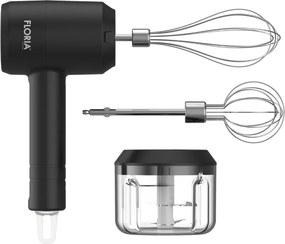 Mixer de mana 3 in 1 Floria ZLN2772 reincarcabil, Utilizare fara cablu, Baterie 800mAh, Putere 3.7V 20W