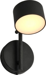 Osram - Aplică de perete LED reglabilă DECOR KYOTO LED/12W/230V neagră