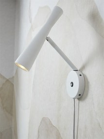 Aplica de perete design modern Bordeaux alba