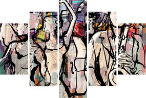 Tablou - Seara de jazz (150x105 cm)
