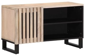 377512 vidaXL Dulap TV, 80x34x46 cm, lemn masiv de mango