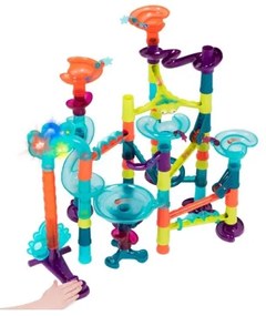 Pistă pentru bile de sticlă B-Toys MARBLE Deluxe 3xAG13