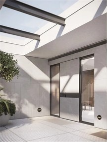 Aplica de perete LED iluminat ambiental exterior NECTAR negru