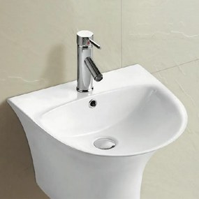 Lavoar de perete violet