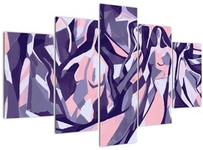 Tablou - Abstract, femei (150x105 cm)