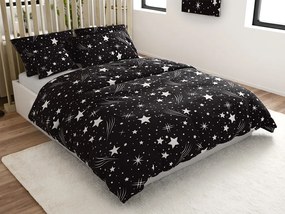 Lenjerie de pat din microfibra NIGHT SKY negru Dimensiune lenjerie de pat: 70 x 90 cm | 140 x 200 cm