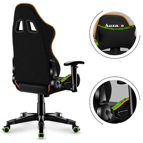 Scaun gaming pentru copii Rover 6 (negru + verde). 1087547